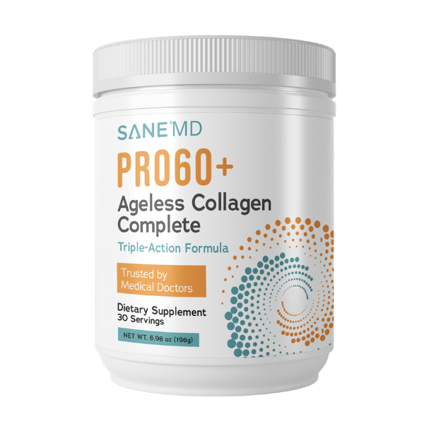 PRO60+ Ageless Collagen Complete container