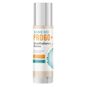 PRO60+ DeepRadiance Renew face dark spot remover product bottle