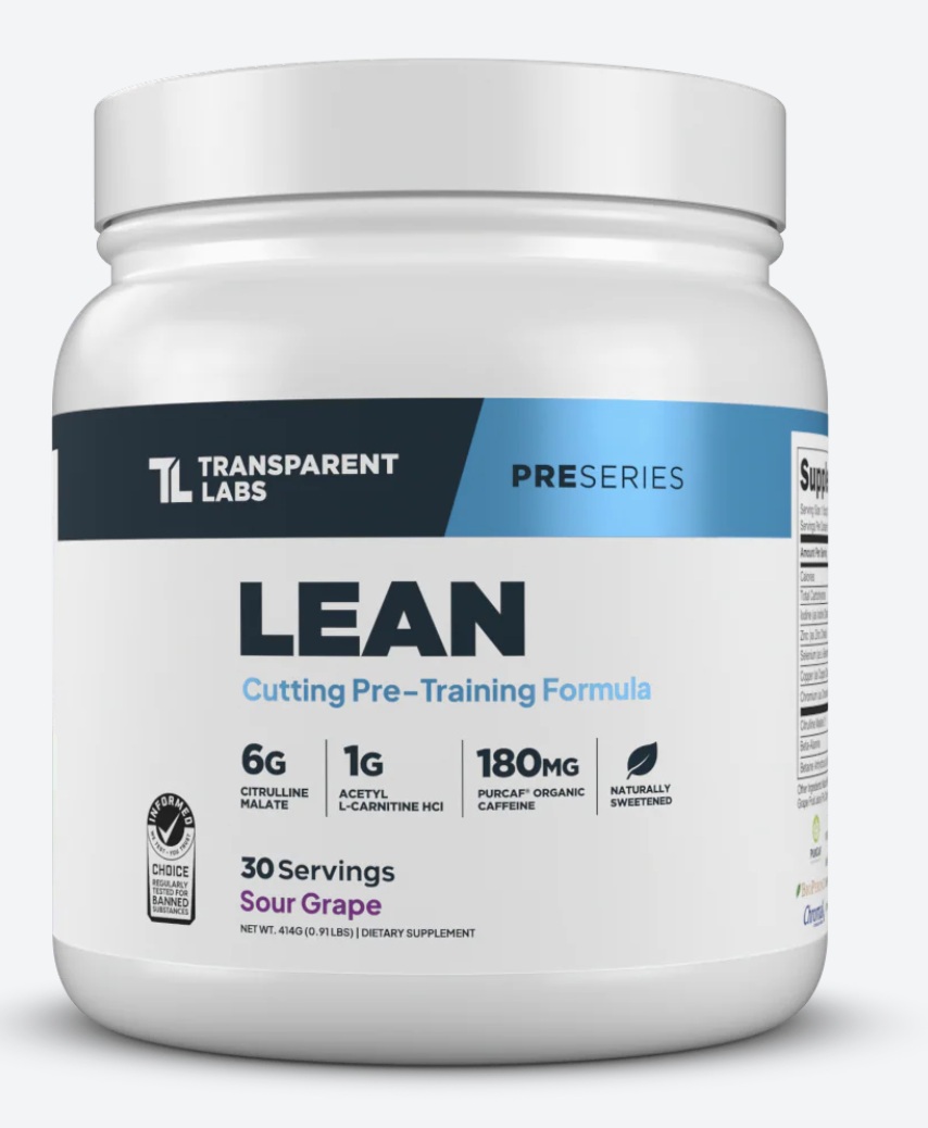 Transparent Labs Lean