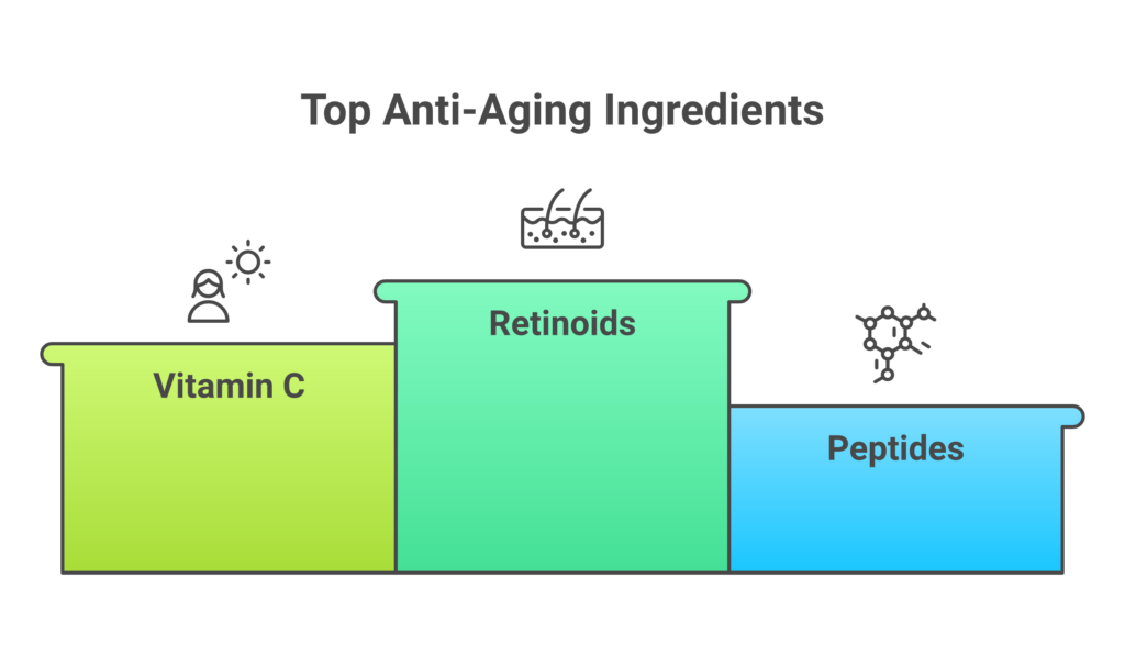 Best Anti-Wrinkle Creams That Actually Work Top 5 anti-aging ingredients ranked by clinical evidence from retinoids to niacinamide